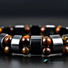 TCC™ Natural Tiger Eye & Magnetic Hematite Weight Lose Bracelet